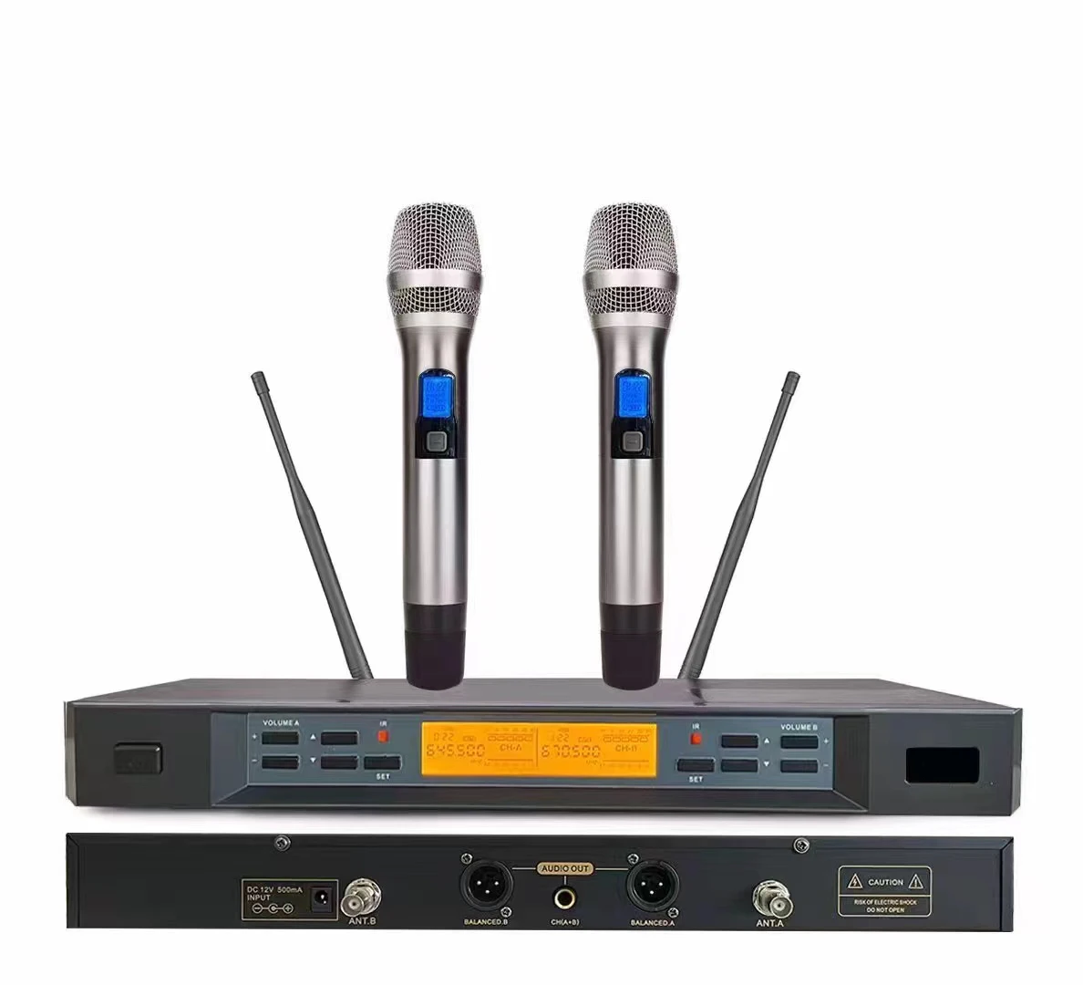 

Hot Sell 2 Channel MicRophone Fror KVT HOME