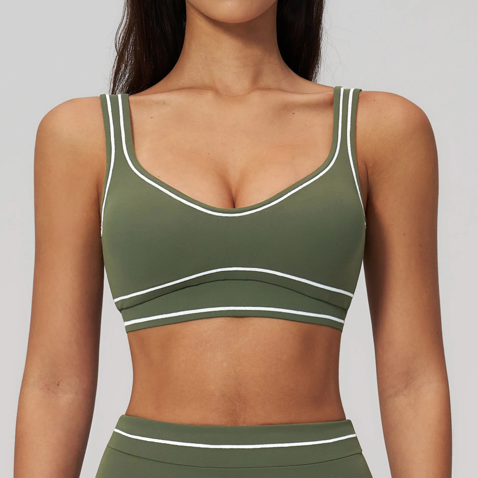 2026 Yoga Bra Women Sports Bra - Bralette Triangle Set ulasan dan harga