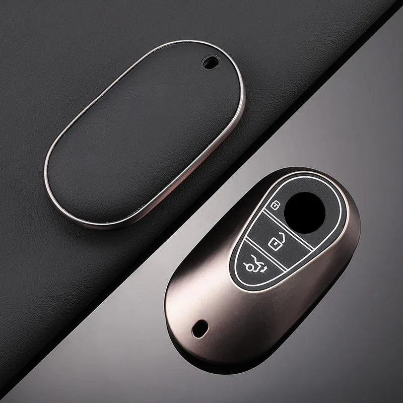 ICAR TPU for Mercedes Benz C /S Class W223 W206 S350L S400L S450L S500L 2022 2023 Remote Car Key Case Cover Keyring Accessories