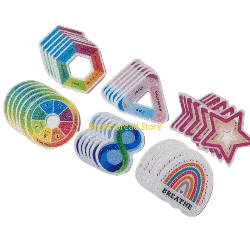 Nhãn dán lo âu cảm giác W89C Nhãn dán cảm giác Nhãn dán thẩm mỹ cho văn phòng