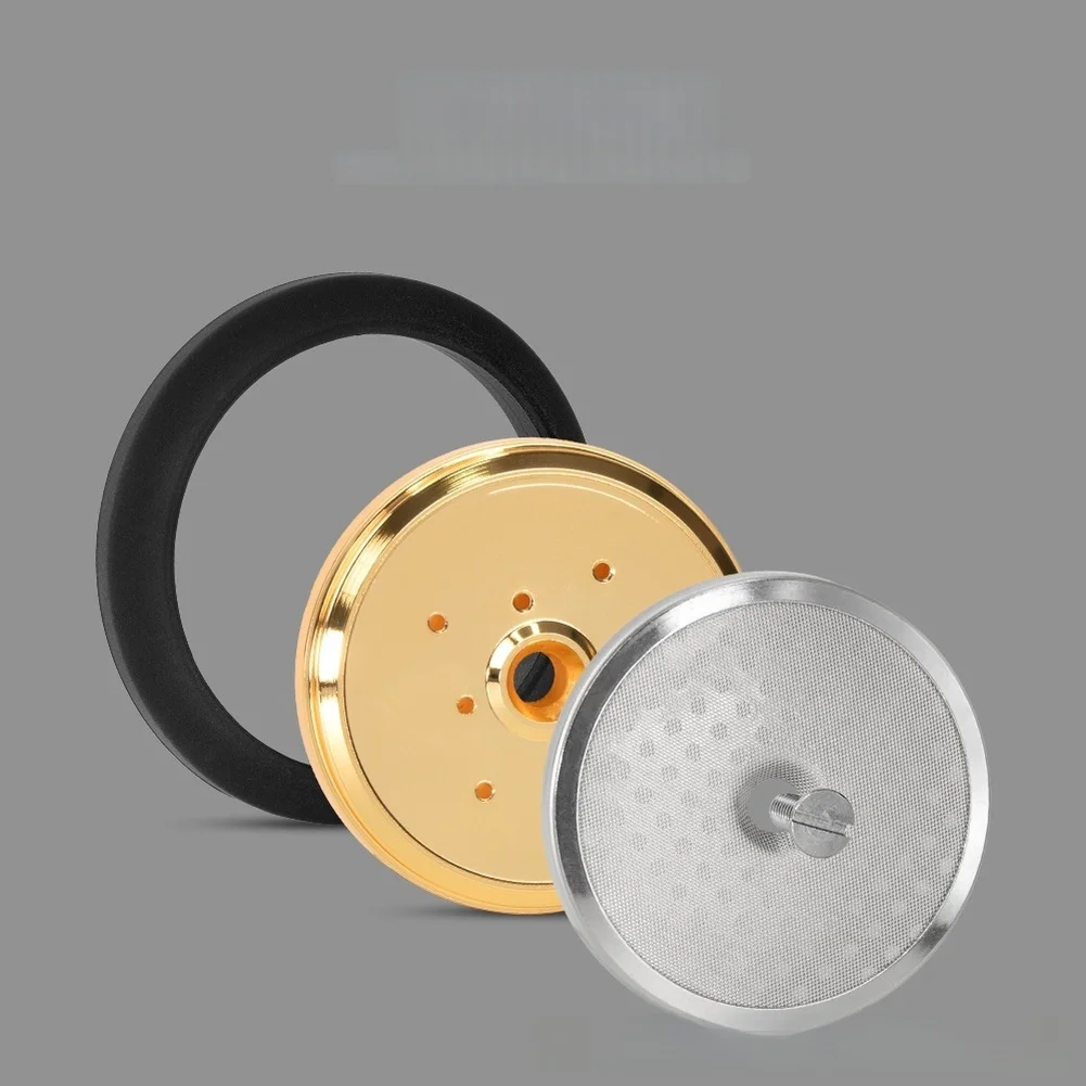 Espresso Brew Head Assembly Stainless Steel for Nuova Appia Compatible Machines with Precision Shower Screen and Sealing Gasket