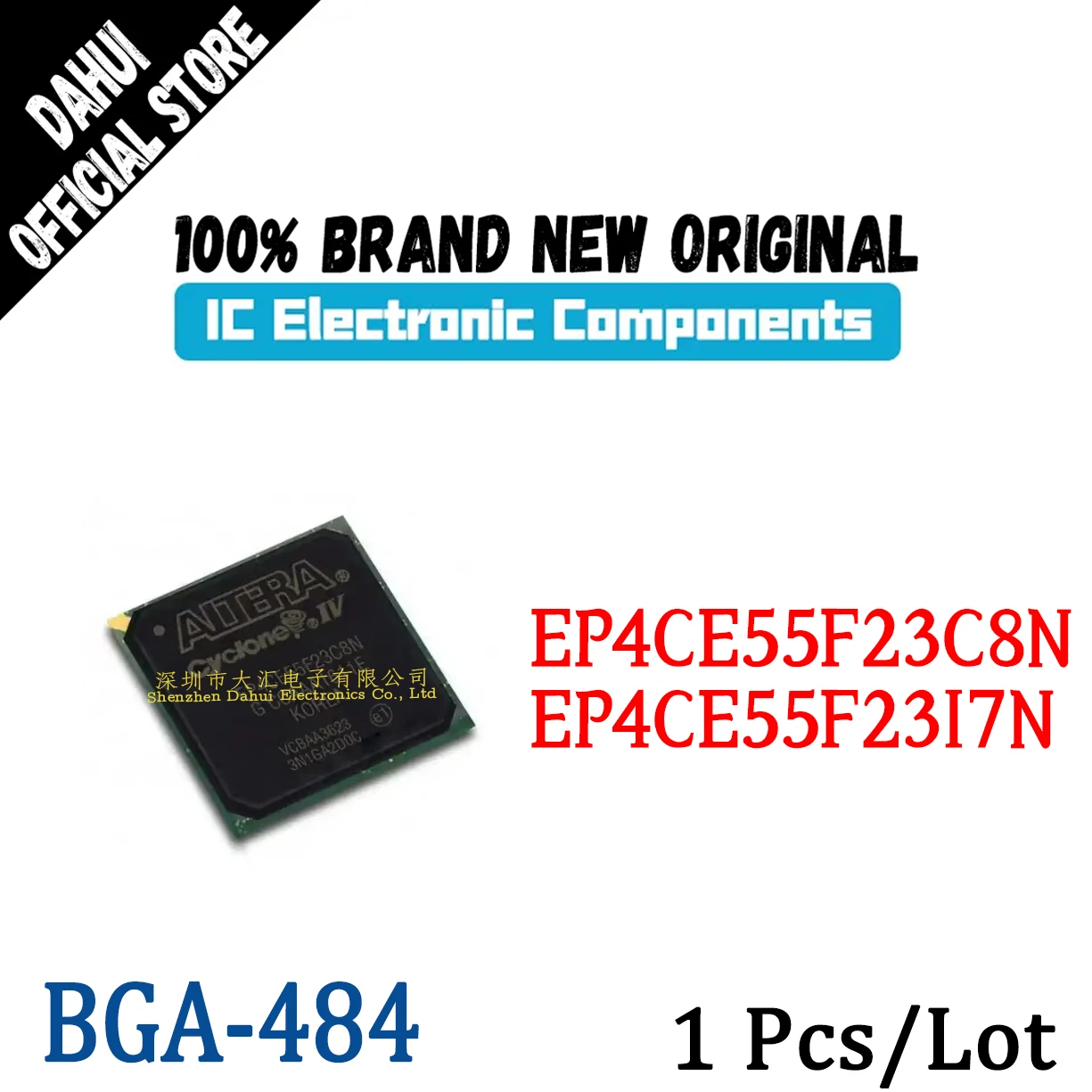 

EP4CE55F23C8N EP4CE55F23I7N BGA484 Programmable logic chip IC new original