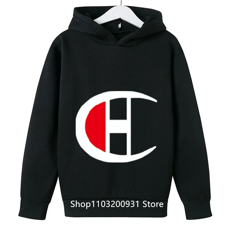 2024 Spring Summer Pure Cotton Children'S Brand Sports Champion Hoodie Children'S Fashion Sports Hoodie Age 4-14