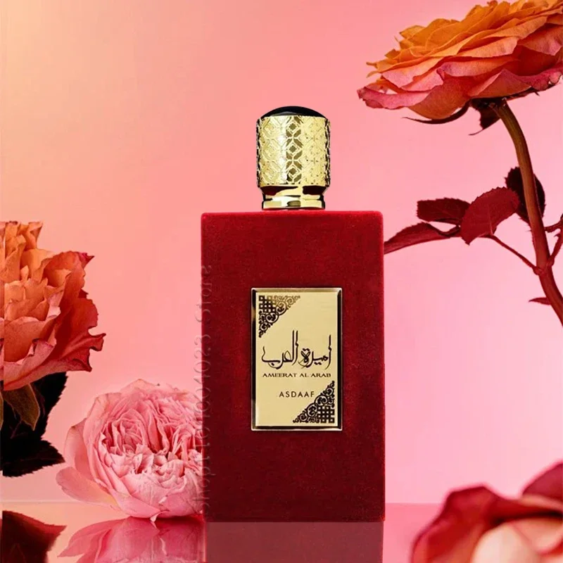 100ml Lattafa Asdaaf Ameerat Al Árabe Eau de Parfum |   Fragancia árabe auténtica |   Aroma duradero y atractivo para mujeres