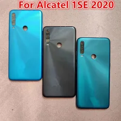Housing For Alcatel 1SE 2020 5030 Plastic Battery Cover Repair Replace Back Door Rear Case + Camera Lens Side Buttons