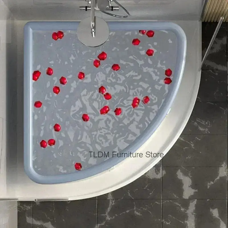 Save Home Bath Bucket Portable Bathtub Triangular Foldable Bathtubs Adult Sweat Steam small apartment Space Fan-shaped Bath tub