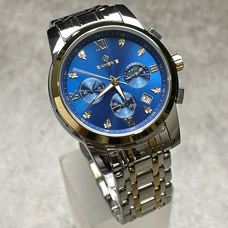 

Мужские кварцевые наручные часы BANGWEI 2026: Оригинальные люксовые часы LIGE, водонепроницаемые, светящиеся, стальные, подарок для мужчин, Reloj