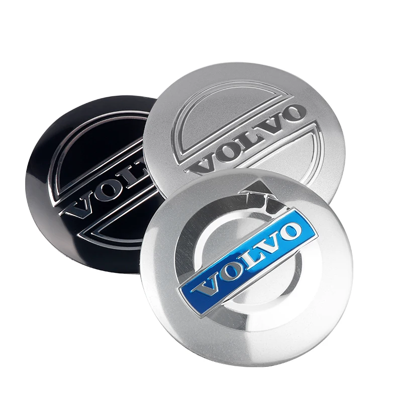 4Pcs 56/60mm Car Wheel Hub Caps Emblem Stickers Accessories For Volvo Xc60 V50 V40 Xc90 S60 S40 S60 V90 V60 Ex90 S90 Xc40 C40 T6