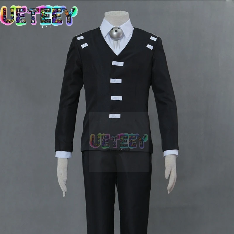 

UETEEY Death The Kid Косплей Костюм Хэллоуин Рождество Карнавальный костюм для вечеринки