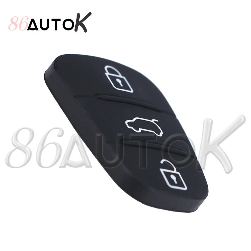 استبدال مفتاح السيارة عن بعد 3 أزرار وسادة مطاطية مفتاح قذيفة لشركة هيونداي أكسنت IX35 I30 لكيا ريو K2 K5 سيارة الوجه مفتاح قابل للطي