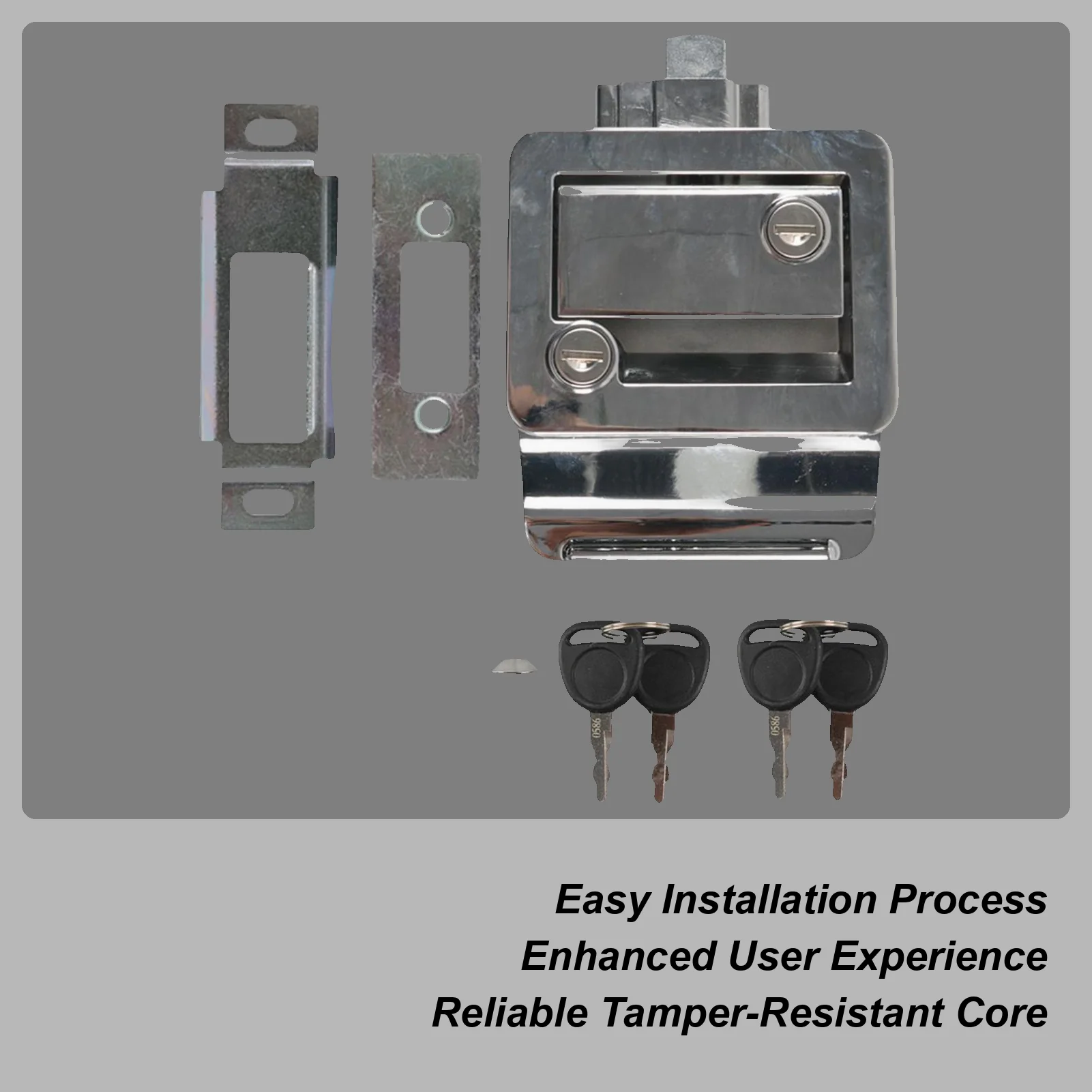 

Rv Door Lock Replacement Metal Portable Security Hardware Rv Entry Door Lock With Paddle Deadbolt For Motorhome Hauler Campervan
