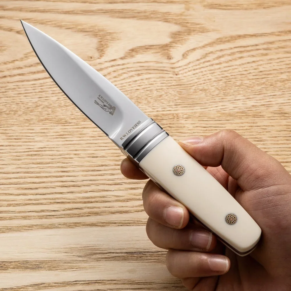 سكين جديد M390 ذو نصل ثابت عال - مراجعة Bushcraft Knife Fixed وسعره