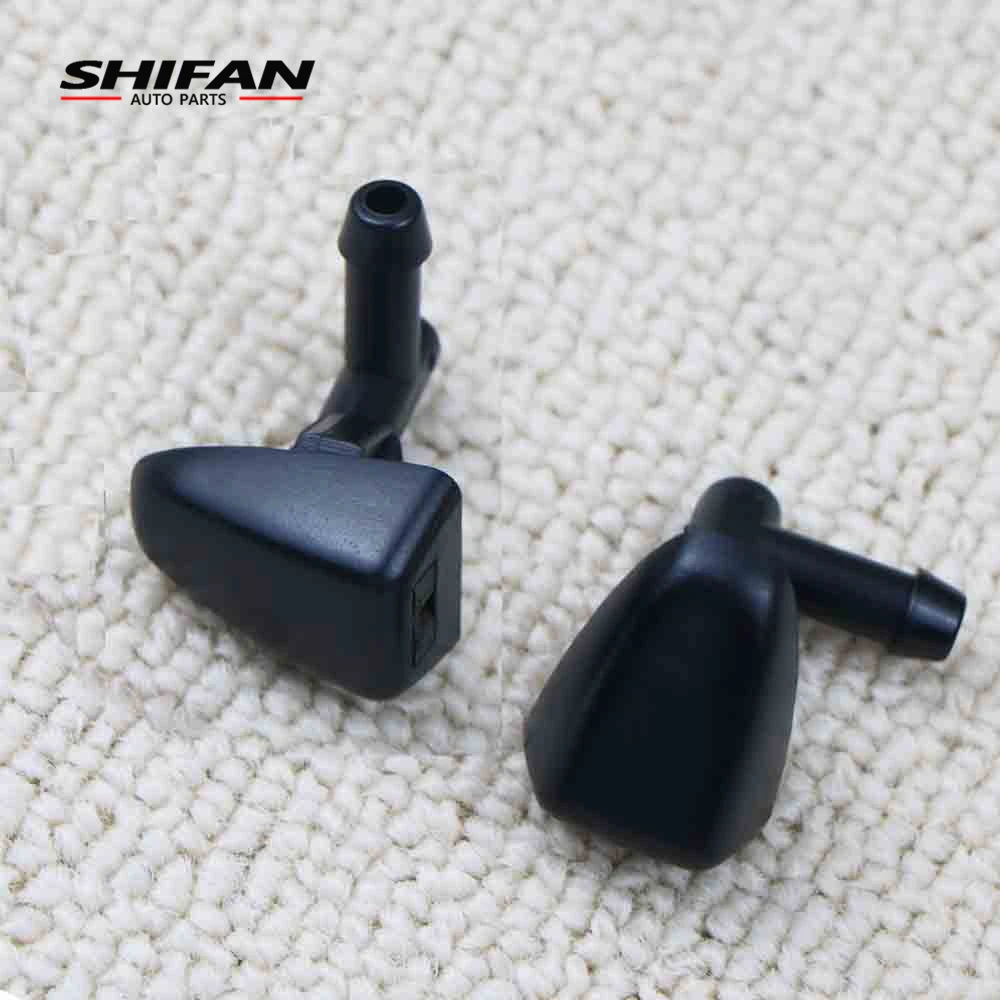 

2Pcs 30655605 Car Front Windshield Spray Check Valve Wiper Washer bend Nozzle For Volvo S60 V70 XC70 30655605