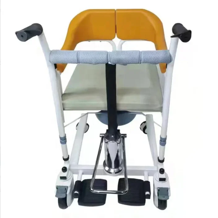 

Bedridden Elderly LiftMultifunctional Paralysed Patient Care TransfersMobile Liftable Commode ChairBath Chair