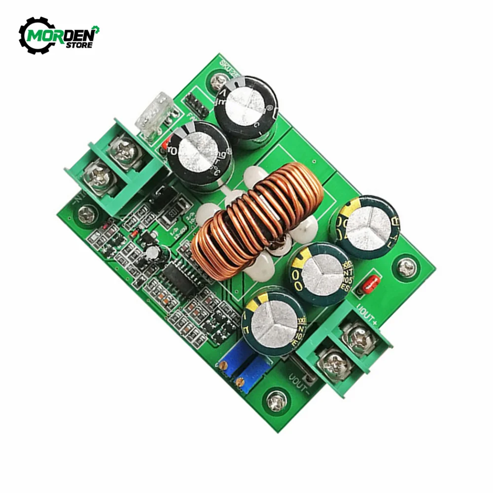 1200W DC-DC Boost Converter 10V-60V To 12V-80V 20 A Step UpModule Adjustable Constant Current Voltage Board  Power Supply