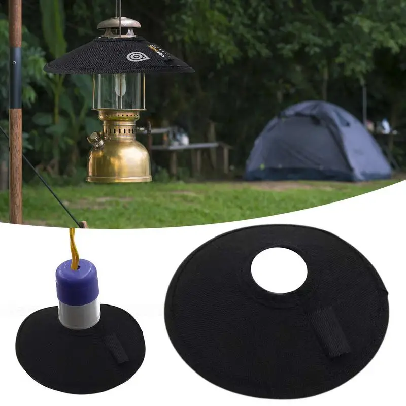 Oxford Cloth  Camping Outdoor Lampshade Home Anti-tip Lamp Cover Garden Street Lamp Accessories For Goal Zero Black Dog ESLNF