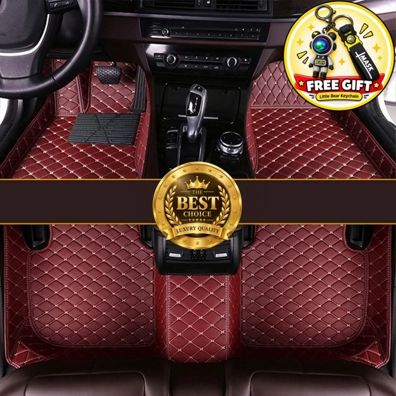 Custom Fit Car Floor Mats for Mercedes-Benz C-Class Coupe C204 2011-2015 Waterproof All-Weather Full Coverage Car Accessories