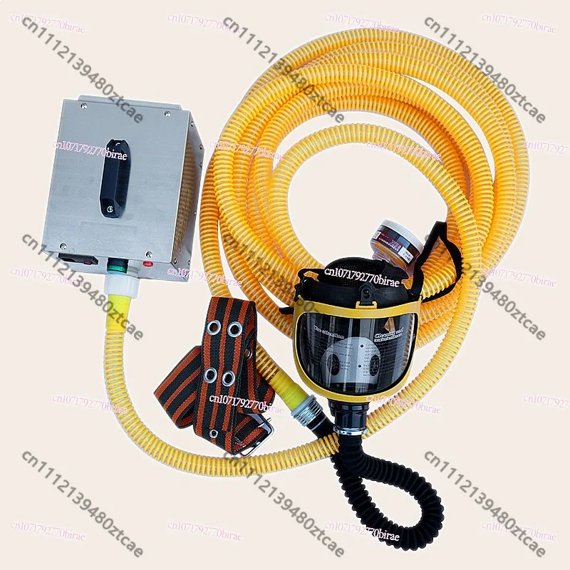 Single Double Electric Air Supply Long Tube Respirator Multi-person Forced Air Fire Rescue