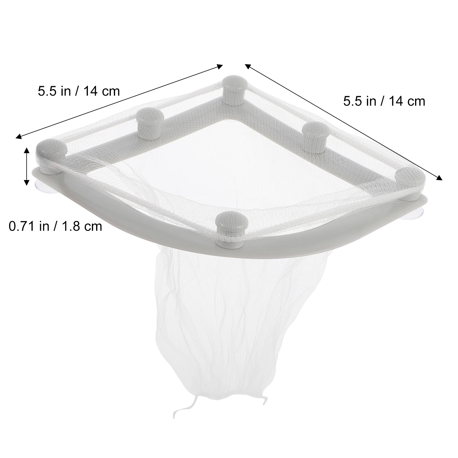 

1Set Durable Sink Strainer Food Particles Blocker High Density Mesh Throwaway Kitchen Filter Sink Strainer Kitchen Filter Tool