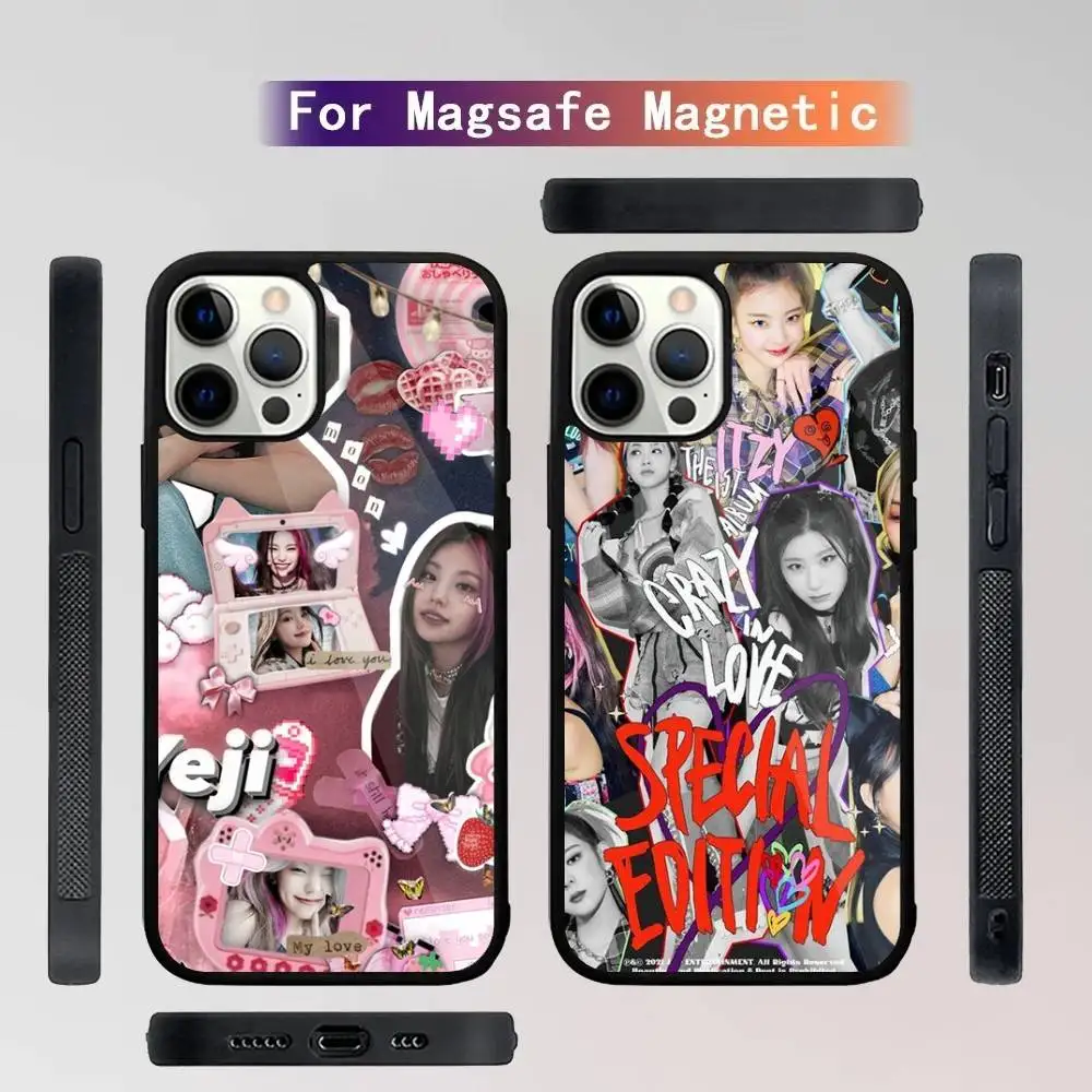 

Kpop Itzy-S Phone Case For iPhone 16,15,14,13,12,11,Plus,Pro,Max Mini Magsafe Magnetic Wireless Charging
