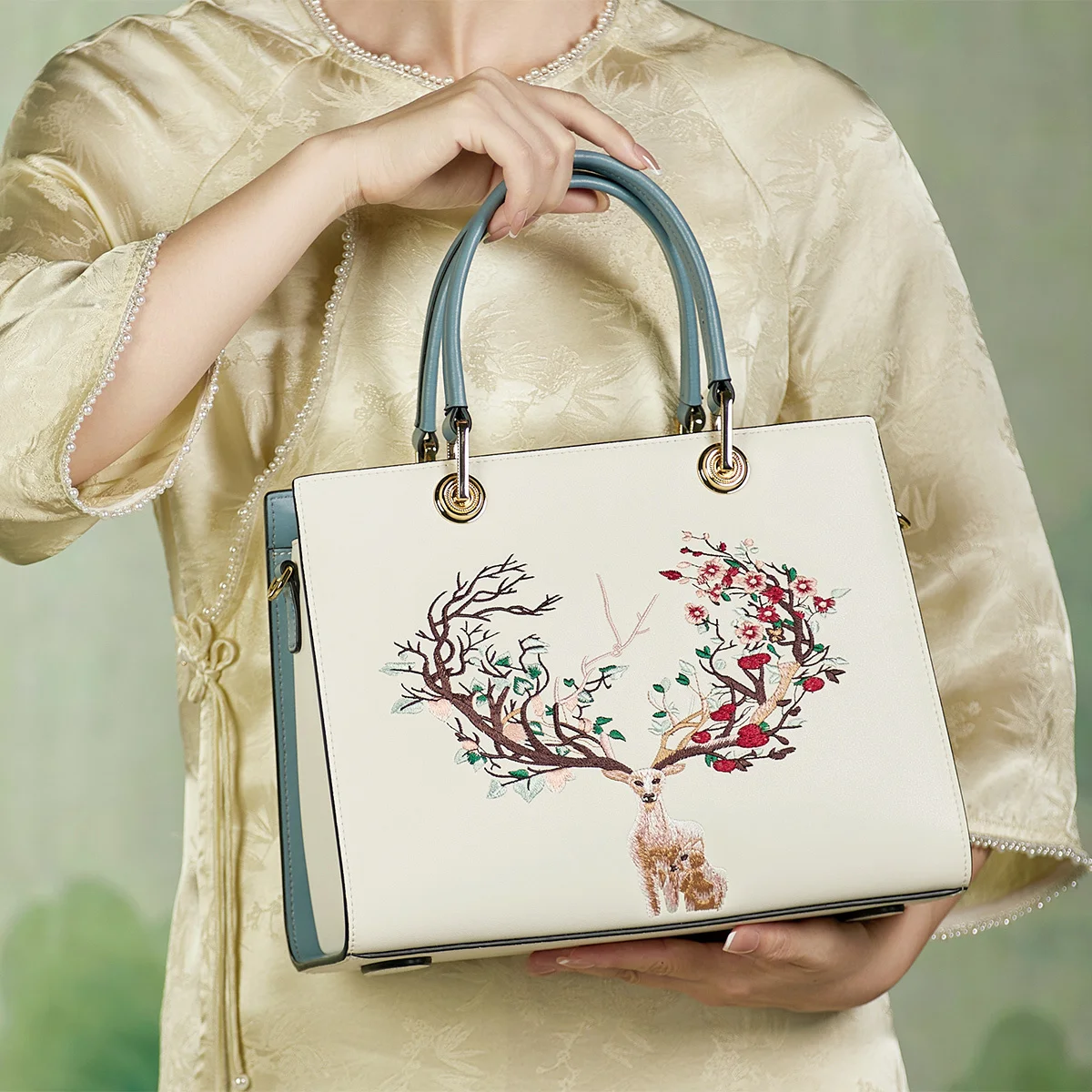 

Limited Chinese Style Women Cow Leather Handbag Original Single Shoulder Bag Top Handle Hot Purses #sc1608