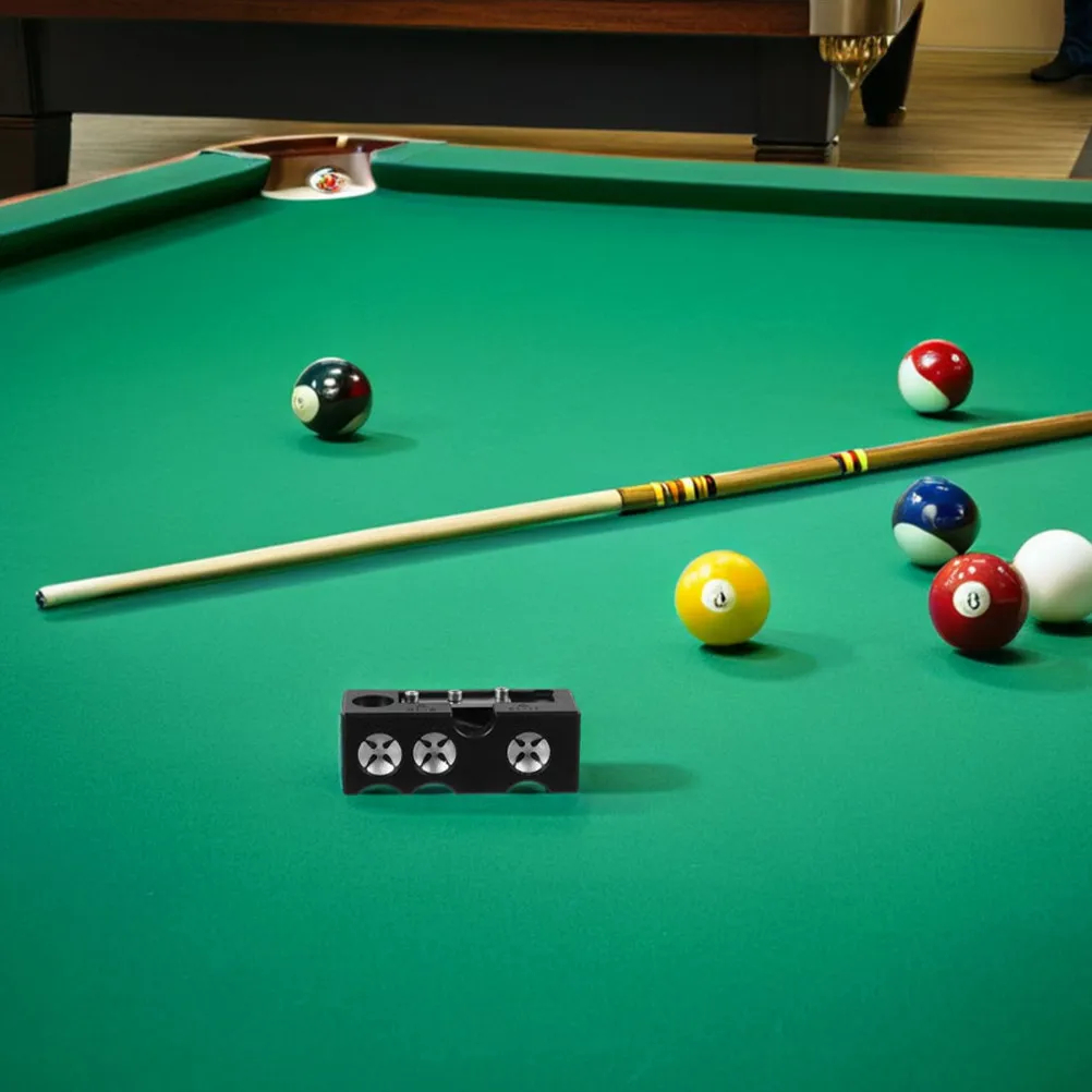 2Sets Pool Cue Tip Shaping Tool Multi-Function Billiard Tip Shaper Precise Positioning for Pool Playing Equipment Kits