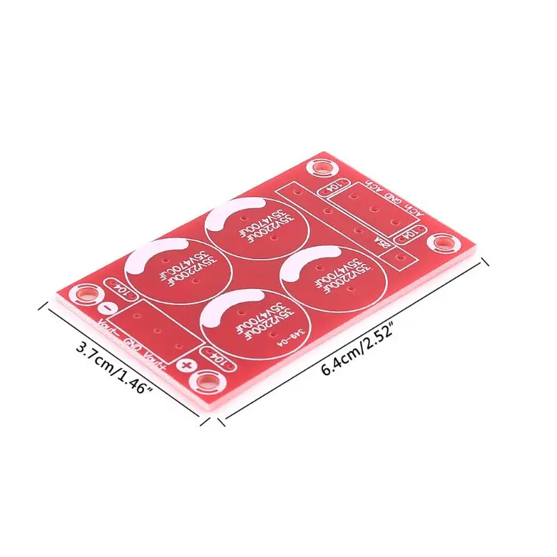 Gleichrichterfilter-Stromversorgungsplatine Positive und negative Spannung Dual Power PCB