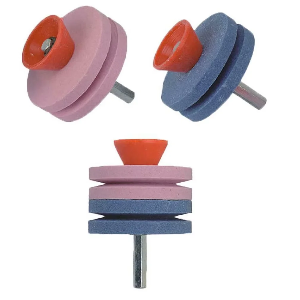 Grinding Drill Sharpener, Lawn Mower, Faster Rotary Drill Blade Sharpener Grinding Tool Garden Lawn Mower Parts