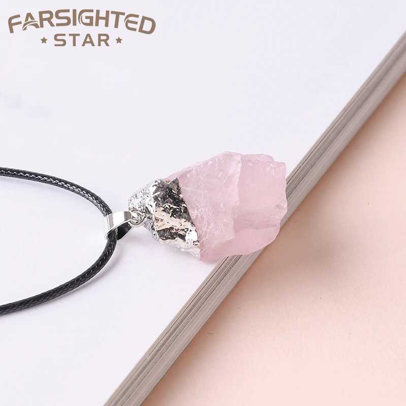 Irregular Natural Native Amethyst Pendant Necklace Jewelry Making Halo Energy DIY Necklace Earrings Accessories Steine Anhänger