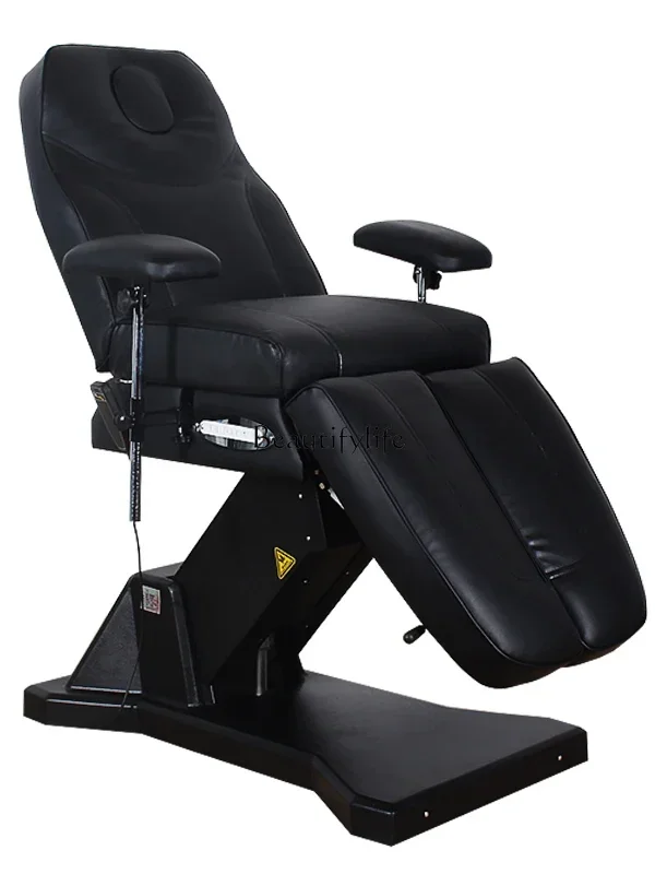 Electric Tattoo Tattoo Embroidery Bed Tattoo Chair Multifunctional Facial Bed Lifting Split Leg Full Chair with Back