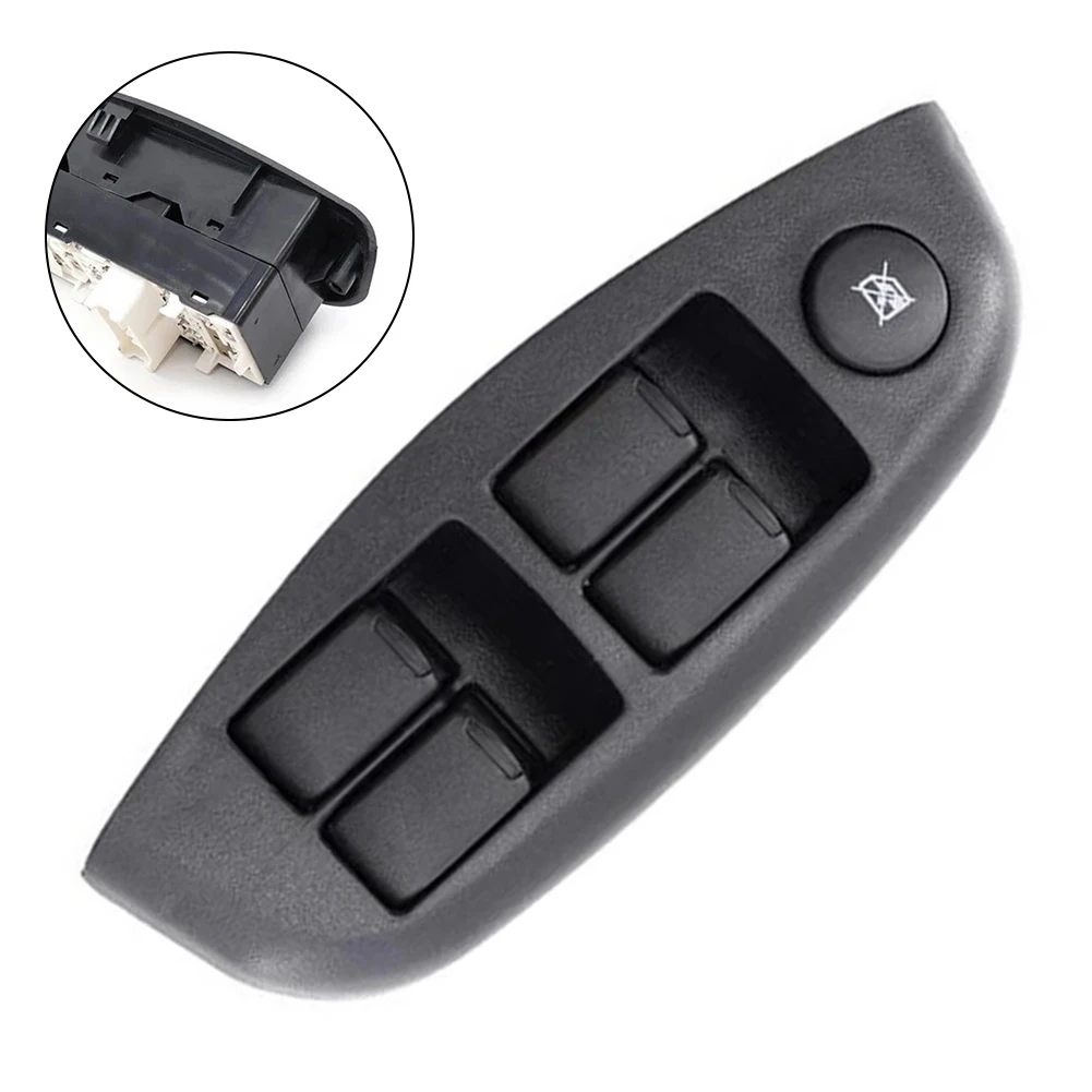 

Переключатель подъема окна автомобиля 96396302 для Chevrolet для Aveo 2004-2005, передний левый электрический переключатель стеклоподъемника, пластиковые автомобильные аксессуары