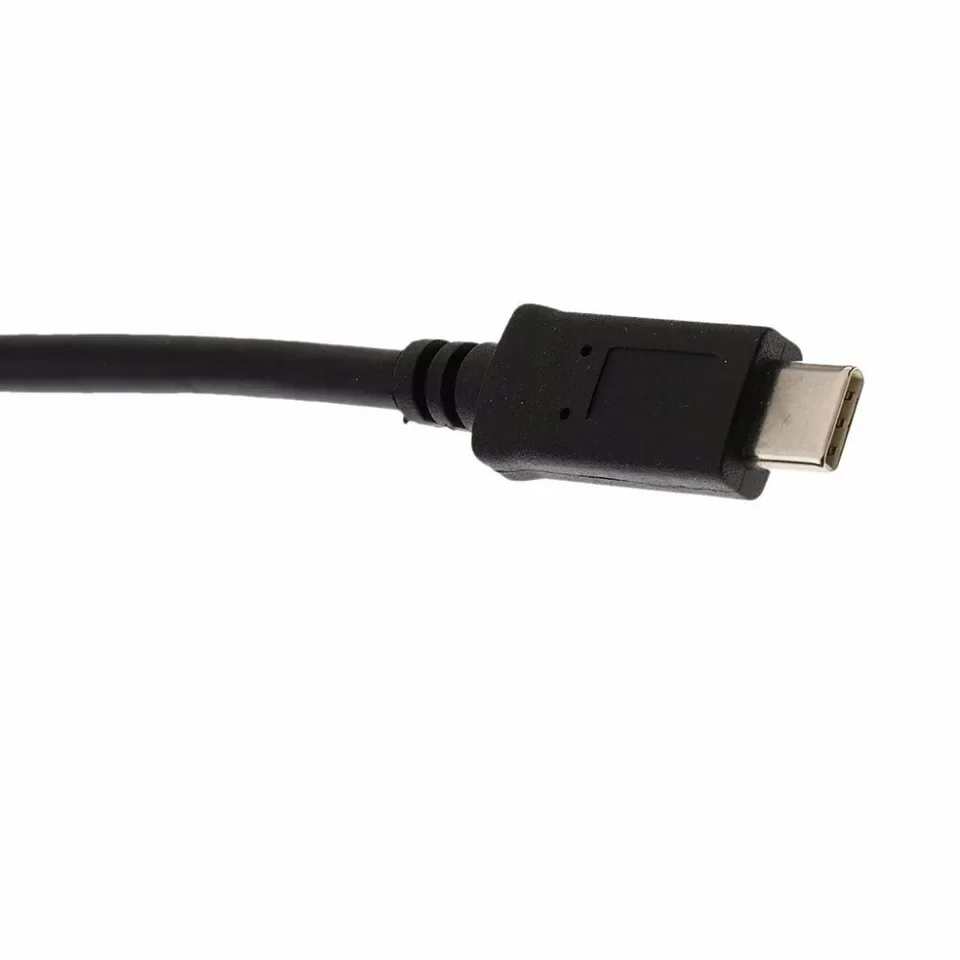 Cabo espiral para celular e tablet, linha de dados USB 3.0, macho para tipo C macho, 3A carregamento e sincronização de dados, mola enrolada