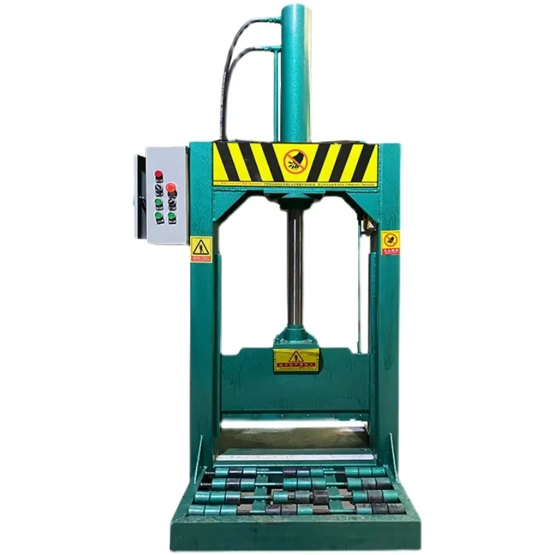 Vertical hydraulic glue  machine gantry guillotine plastic film cutting machine waste barrels rubber shea