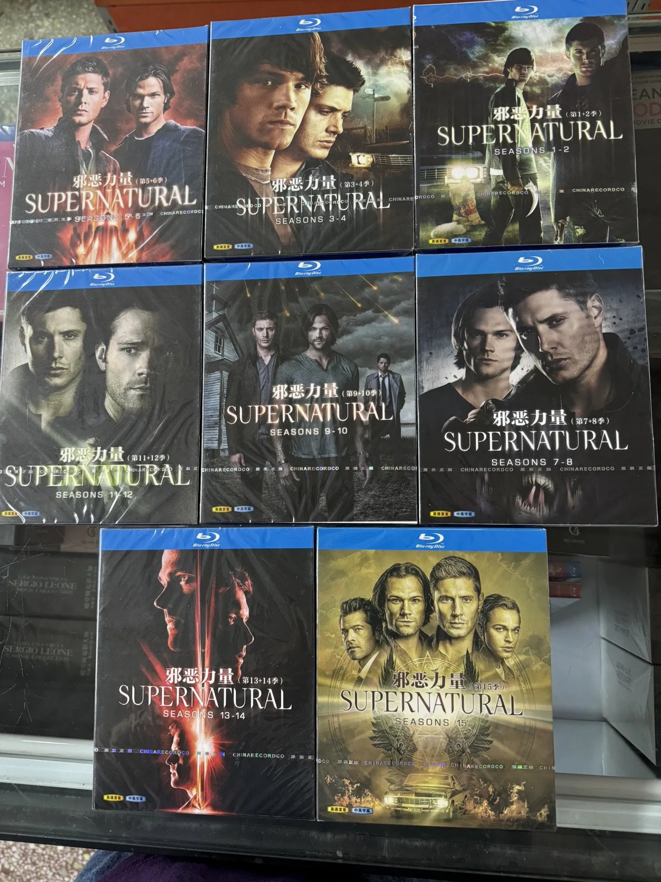 

Сериал «Сверхъестественное» на Blu-ray Ultra HD, сезоны 1-15, с китайскими субтитрами, 30 дисков, для всех Blu-ray плееров