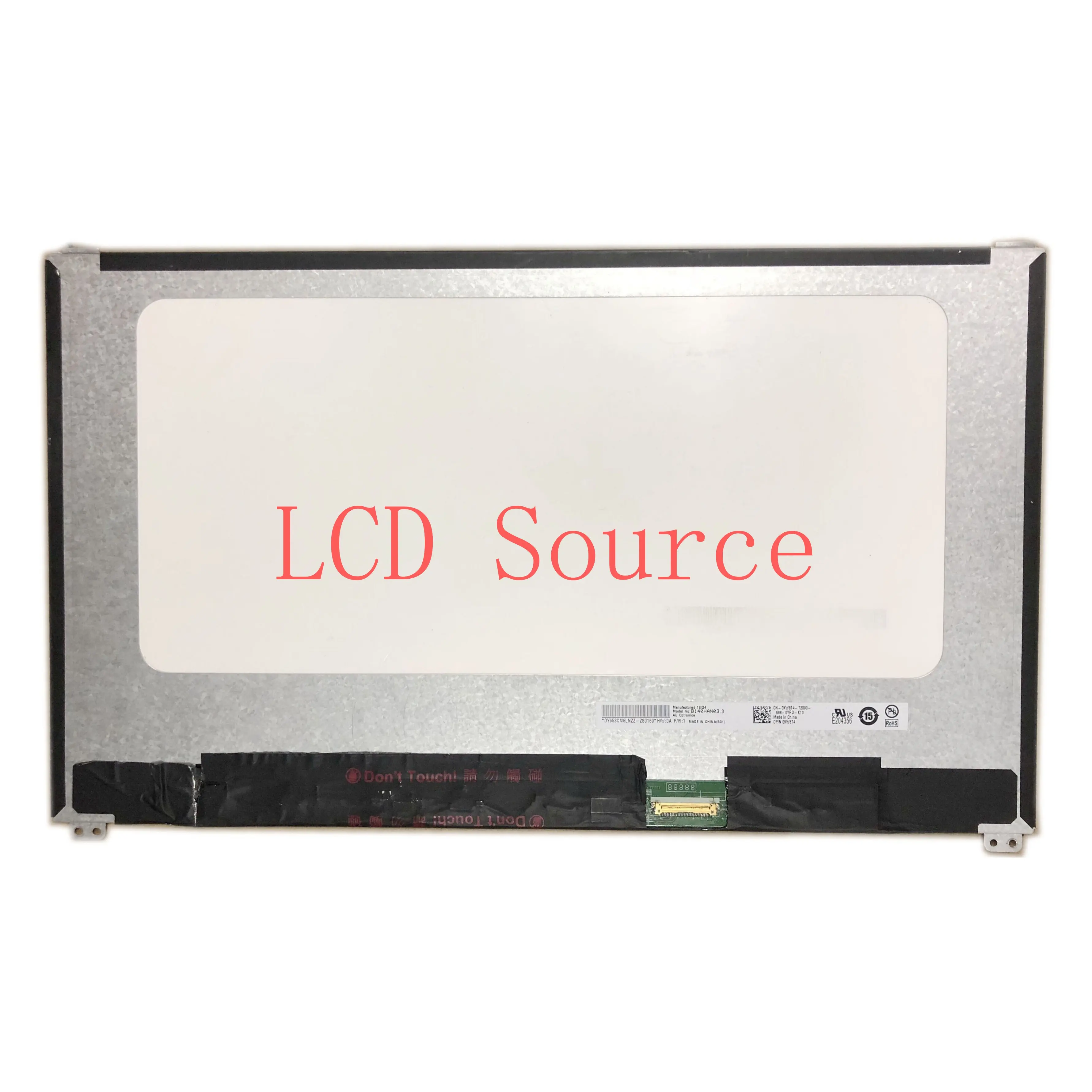 Imagem -02 - Ips 14.0 Fhd Painel para Dell 1920x1080 Lcd Display Led Substituição da Tela B140han03.3