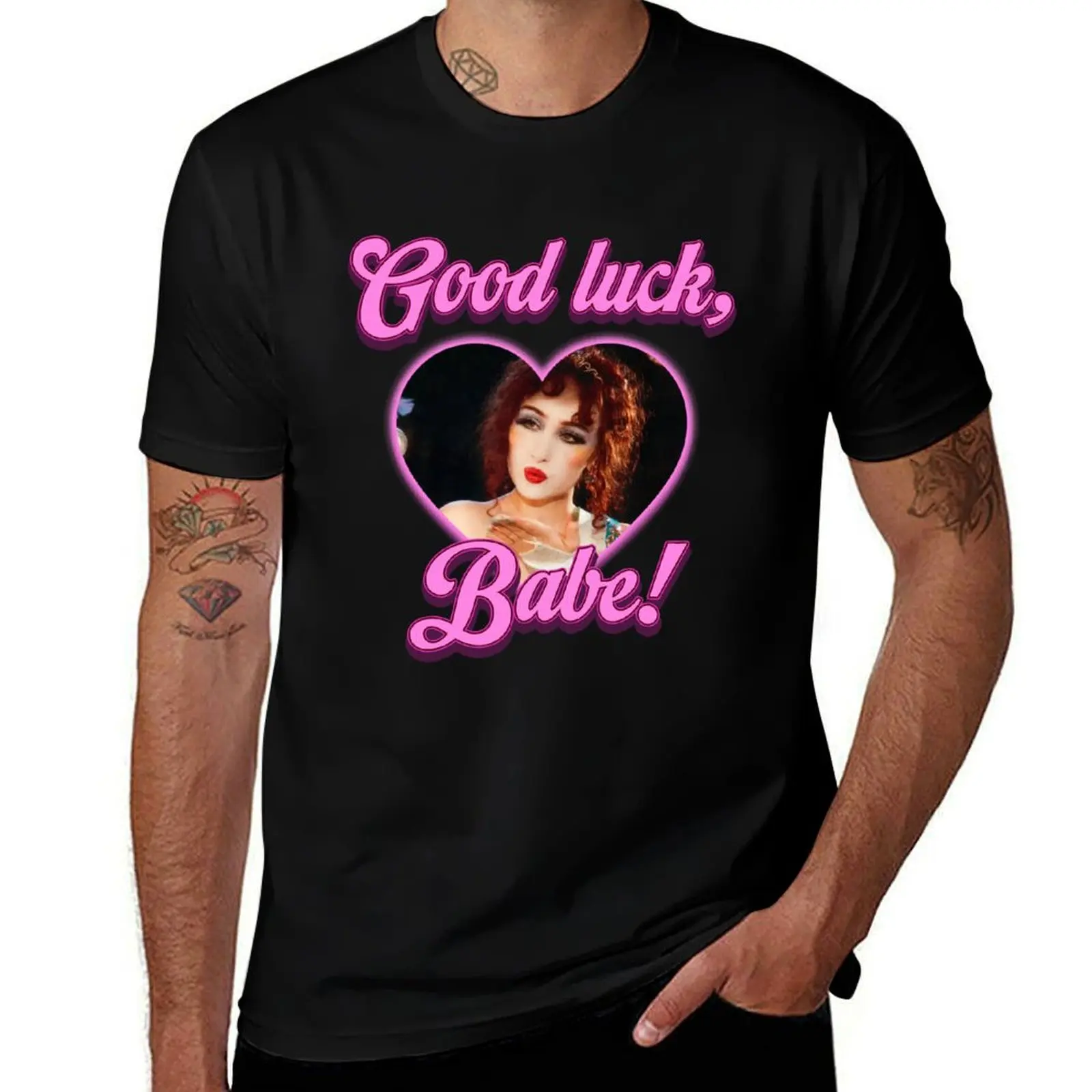 chappell-roan-good-luck-babe-crewneck T-Shirt funny t shirts dark humor T-Shirt