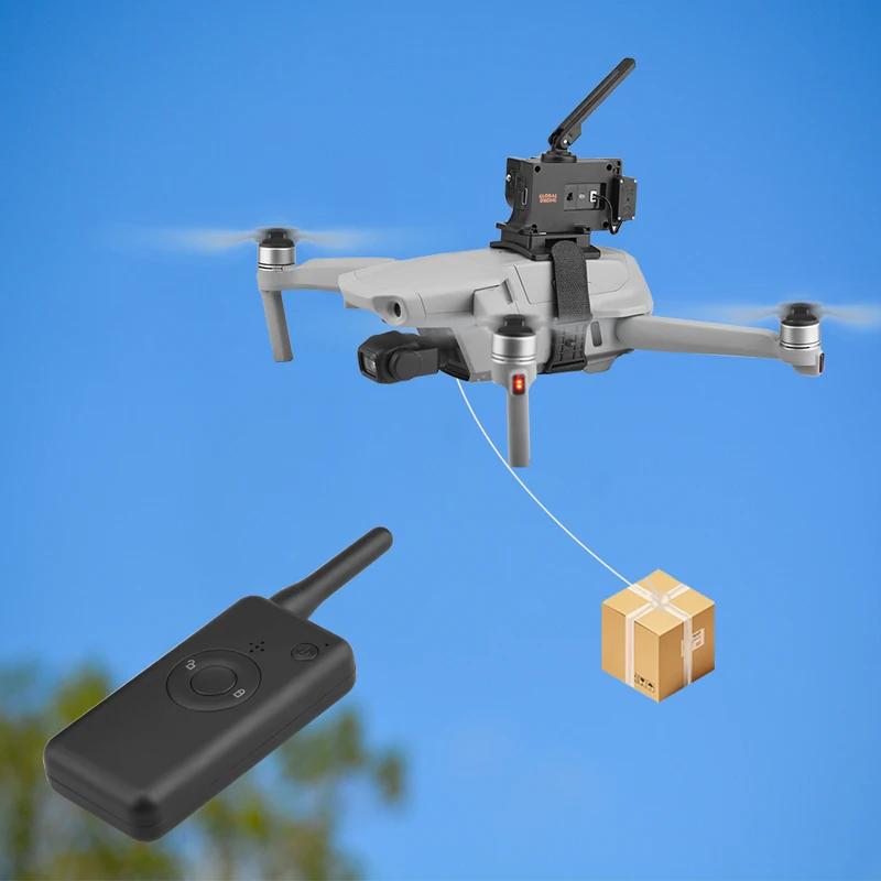 Drone Dropping System Payload Delivery Thrower Air Dropper Device for DJI Mini 3 Pro Mavic Air 2/2S FIMI X8 Mavic 3 Drone