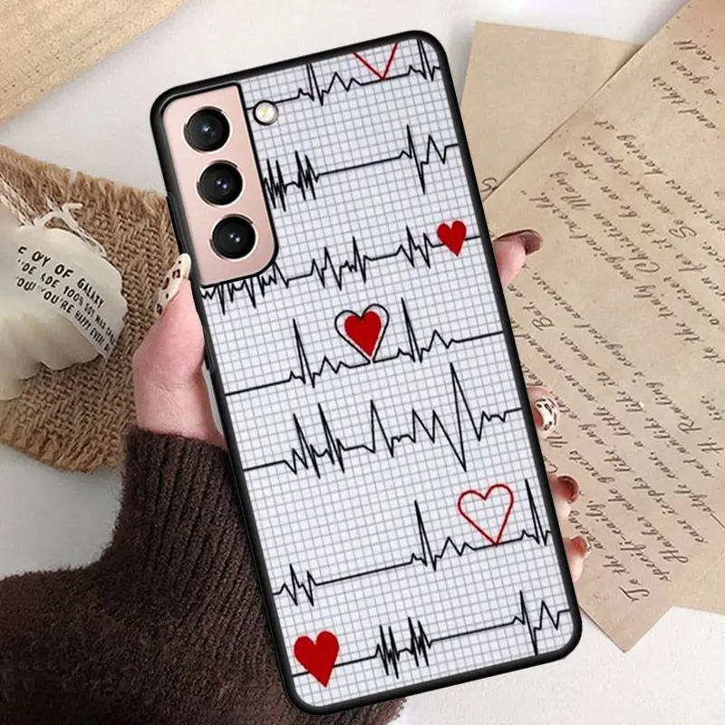 Nurse Medical Medicine Health Heart funda For samsung Galaxy S24 ULTRA S23PLUS S21 S20fe S20ULTRA S21Fe S22PLUS S23ULTRA cases