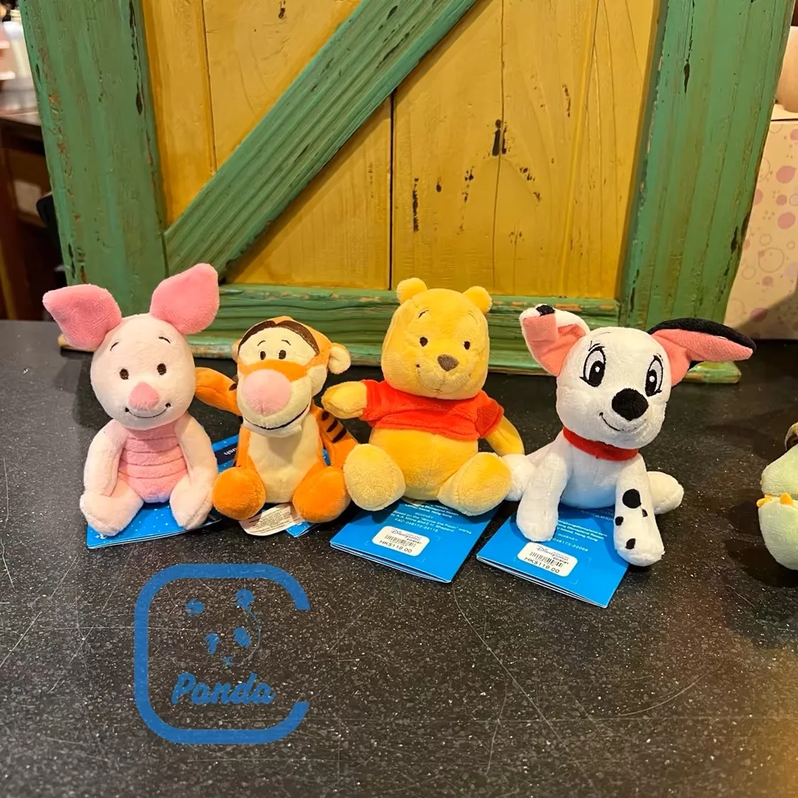 Genuino Disney Stitch Toy Story Winnie The Pig Jumping Tiger Personaggio Bambola Seduta sulle Spalle Magnete Animazione Giocattolo per Bambini Regalo