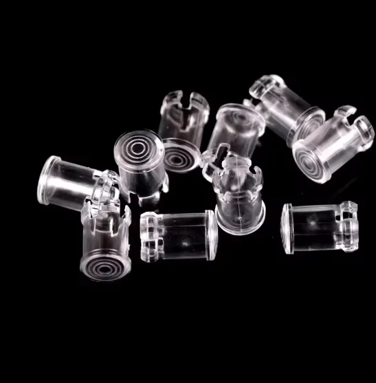 10pcs 3mm Clear Plastic Transparent LED Light Emitting Diode Lampshade Protector Light Accessories