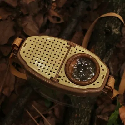 Outdoor children's insect magnifying glass observation box, insect catching butterfly, fish net collection collector, breeding
