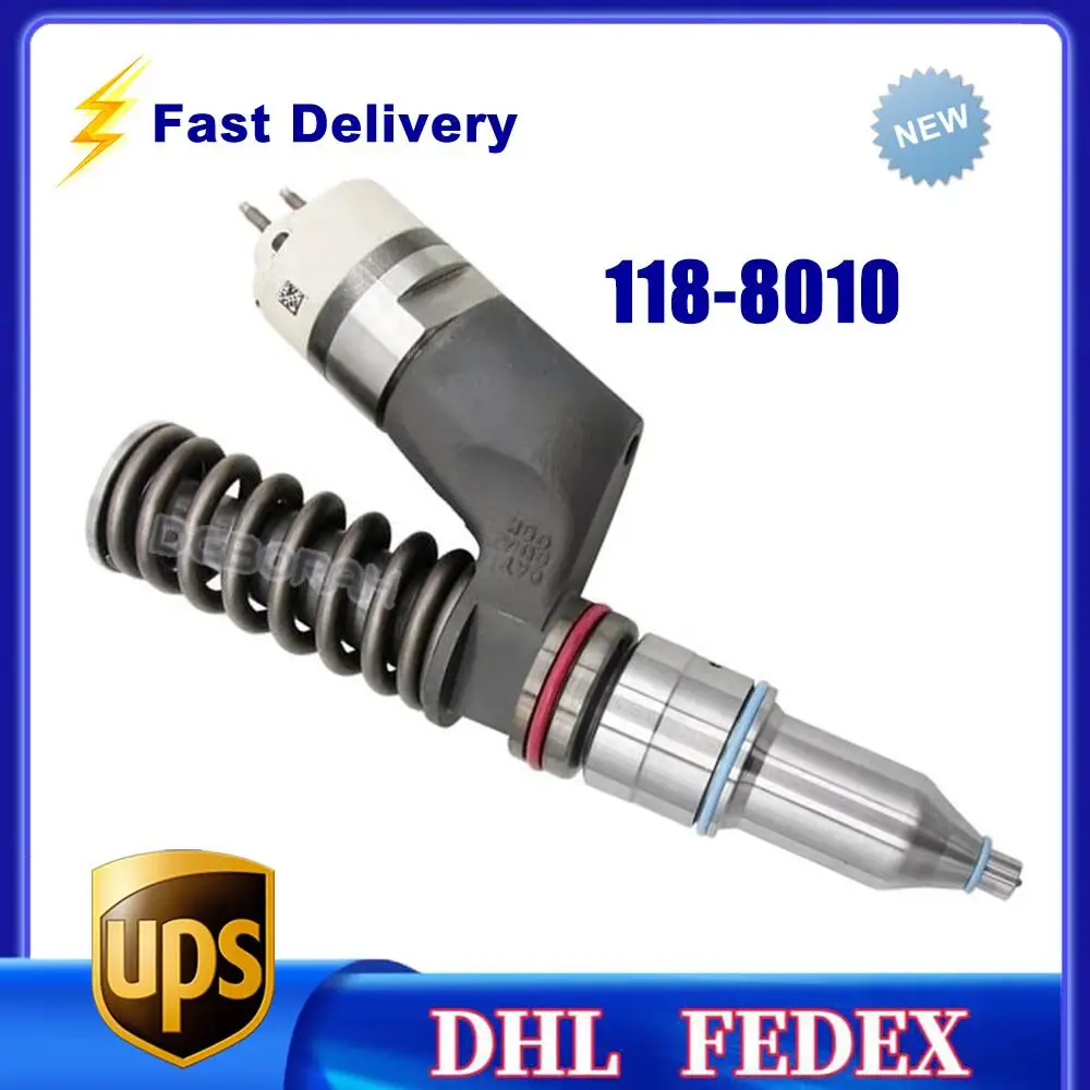 

118-8010 Diesel Fuel Injector 1188010 For Caterpillar CAT 3406E Diesel Engine