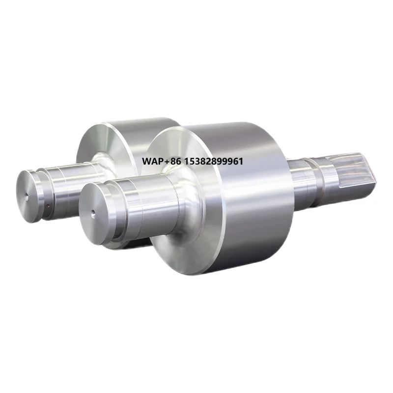 Lin Yao Custom High Quality CNC Machining 4140 Forged Steel Heavy Large Rotor Shaft with Gear Core Components 0.01mm Tolerance