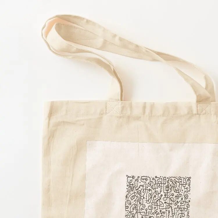 Quadrilateral Explication One Tote Bag canvas bags Women's handbag bags luxury women cute pouch bag