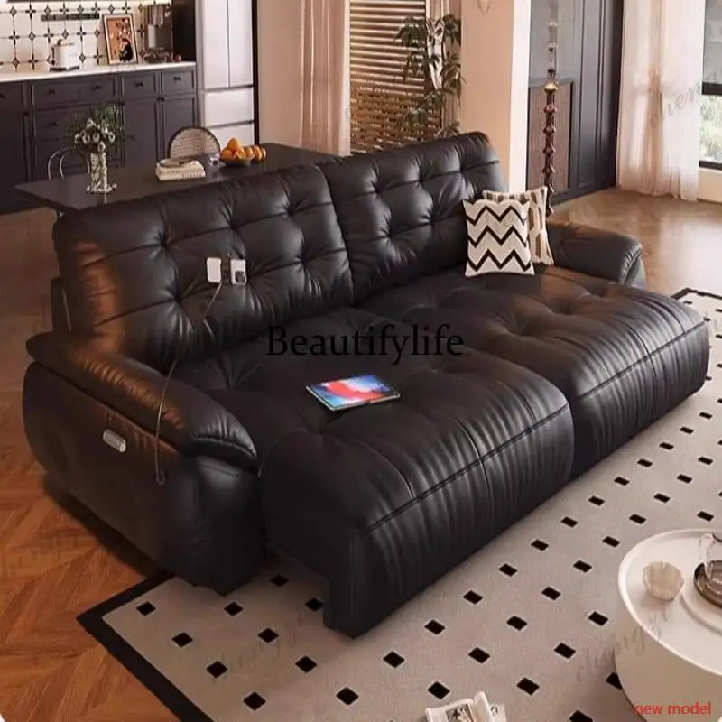 White Brown Electric Recliner Sofas Armrest Cheap European Quality Living Room Sofas Modern Luxury Divano Soggiorno FurnitureDD1