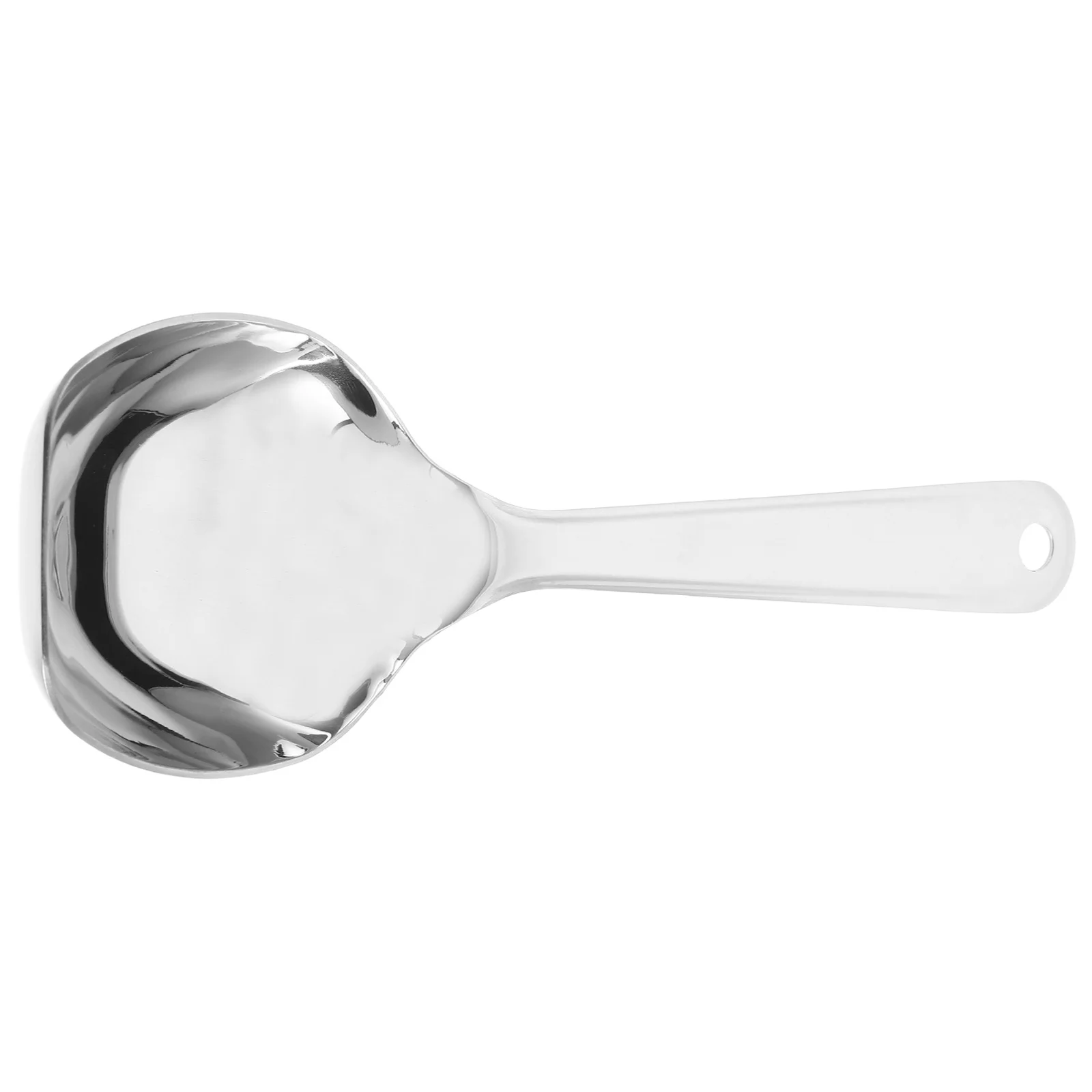 

Stainless Steel Serving Spoon Head Long Handle Buffet Ladle For Restaurant Hotel Kitchen Portioning Tool Flat