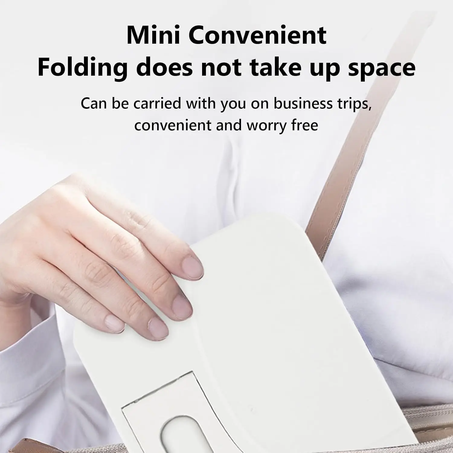 LED portable desktop  4 AA dry batteries dormitory makeup mirror with light, square student folding mirror powered by USB or