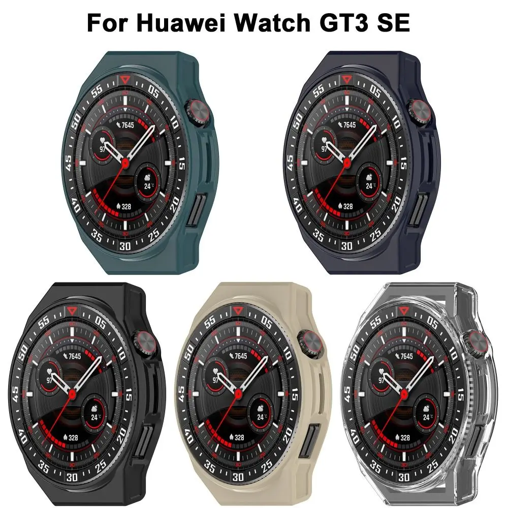 Cubierta de PC de parachoques, carcasa dura, marco protector inteligente, accesorios de reloj, funda para Huawei Watch GT3 SE, nuevo