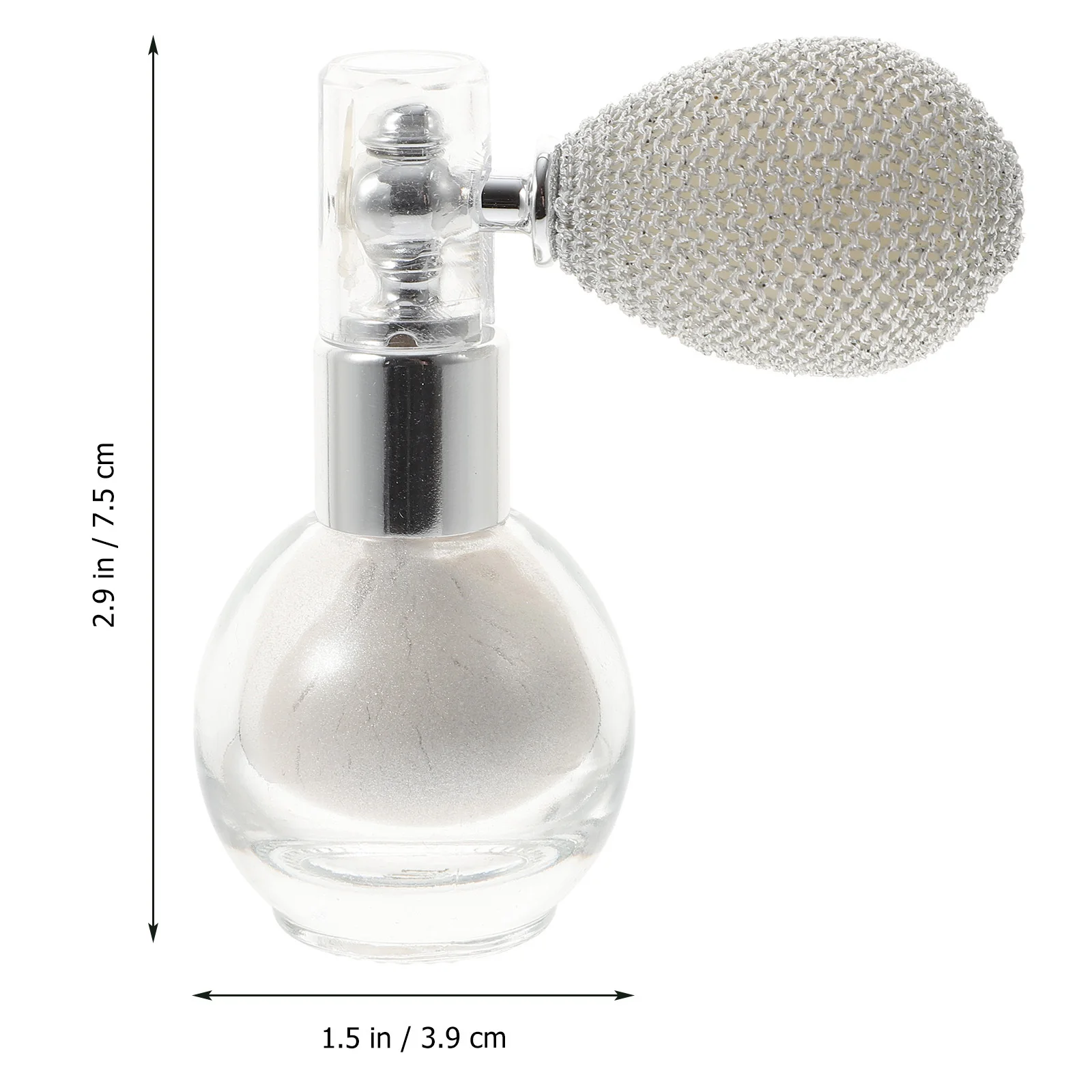 Spray de poudre scintillante, surligneur scintillant pour le corps, poudre scintillante ample pour le visage et les cheveux, maquillage pour fête de mariage et bal de promo pour femmes