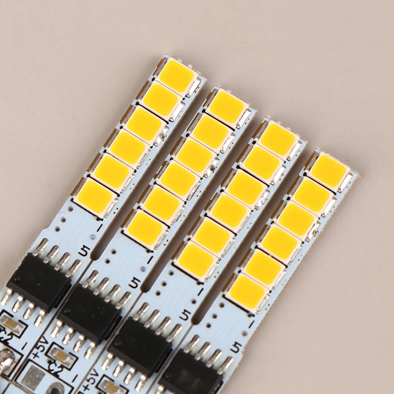 LED Flash Velas Diodo Luz, Imitação Lamp Board, PCB Decoração, Lâmpada Acessórios, DIY, 5pcs